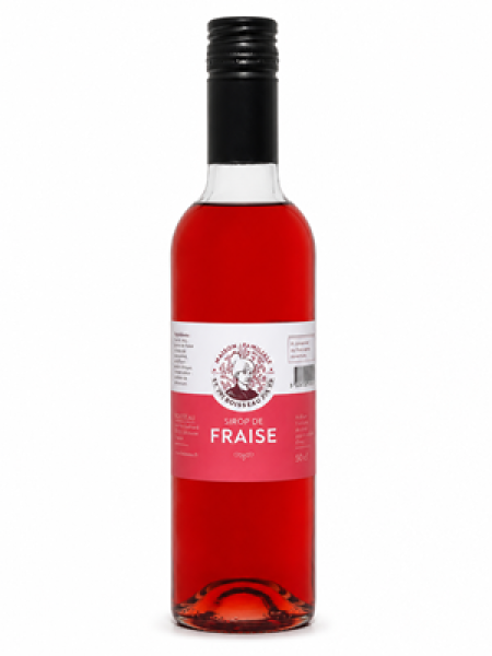 Erdbeeren-Sirup-Getraaenk-Erfrischung